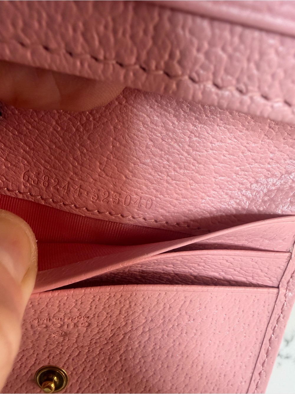 Authentic Gucci Diana Pink Wallet - Like New Good Condition - Picture 11 of 12